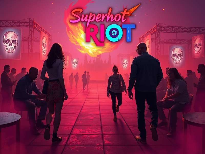 Superhot Desi Riot Game Cover